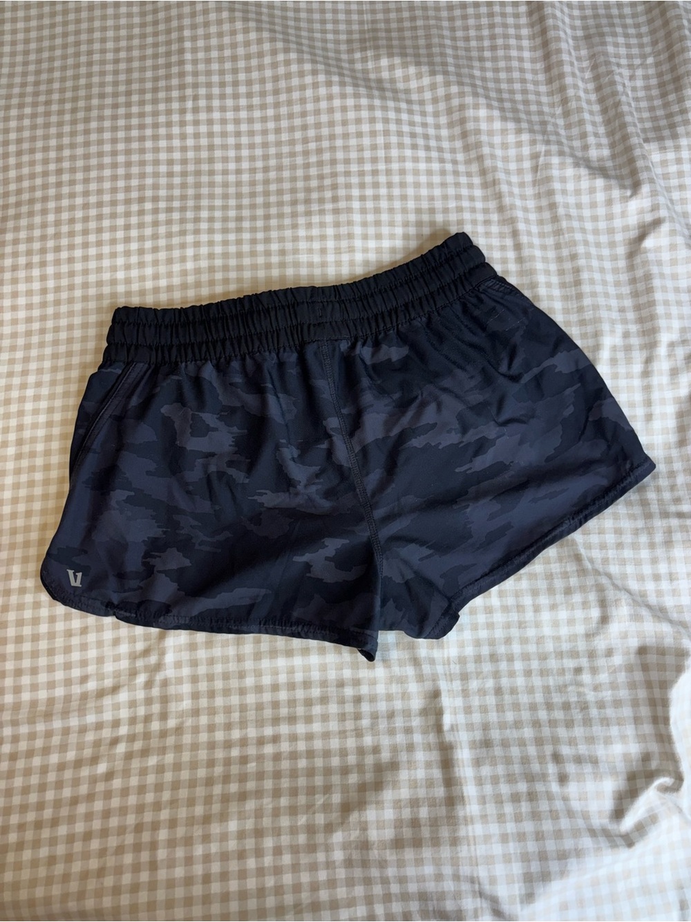 Vuori Clementine Camo Running Shorts - Picture 4 of 6